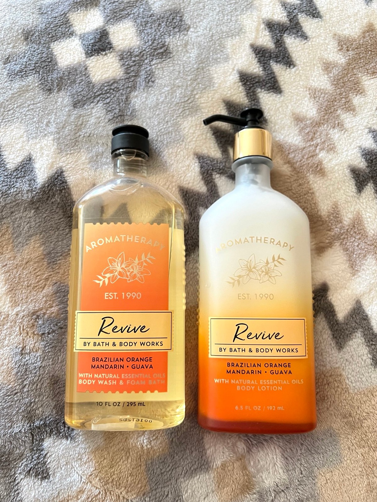 Bath and body works Revive aromatherapy set