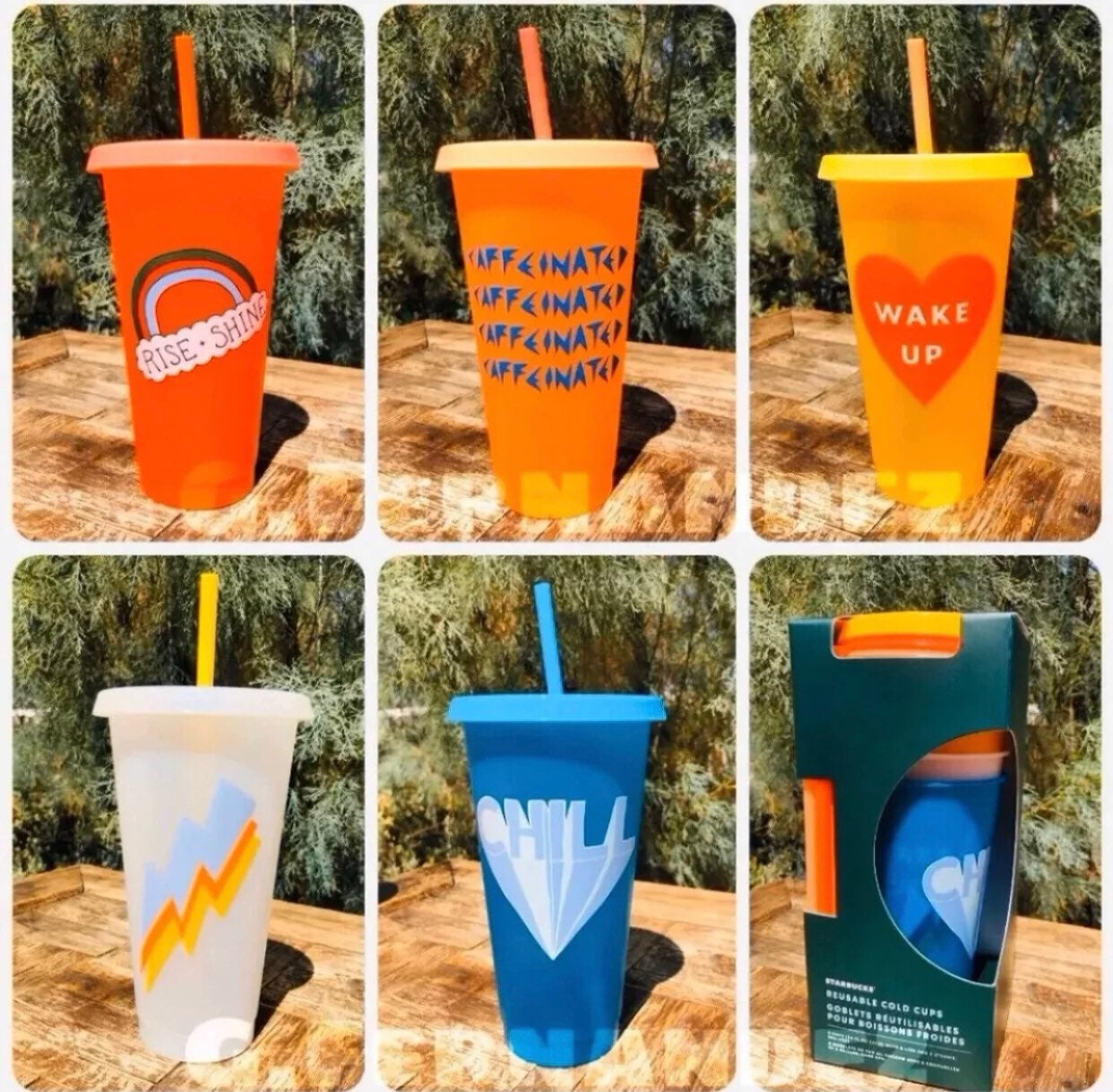 Starbucks Summer2 Neon Reusable Cold Cup