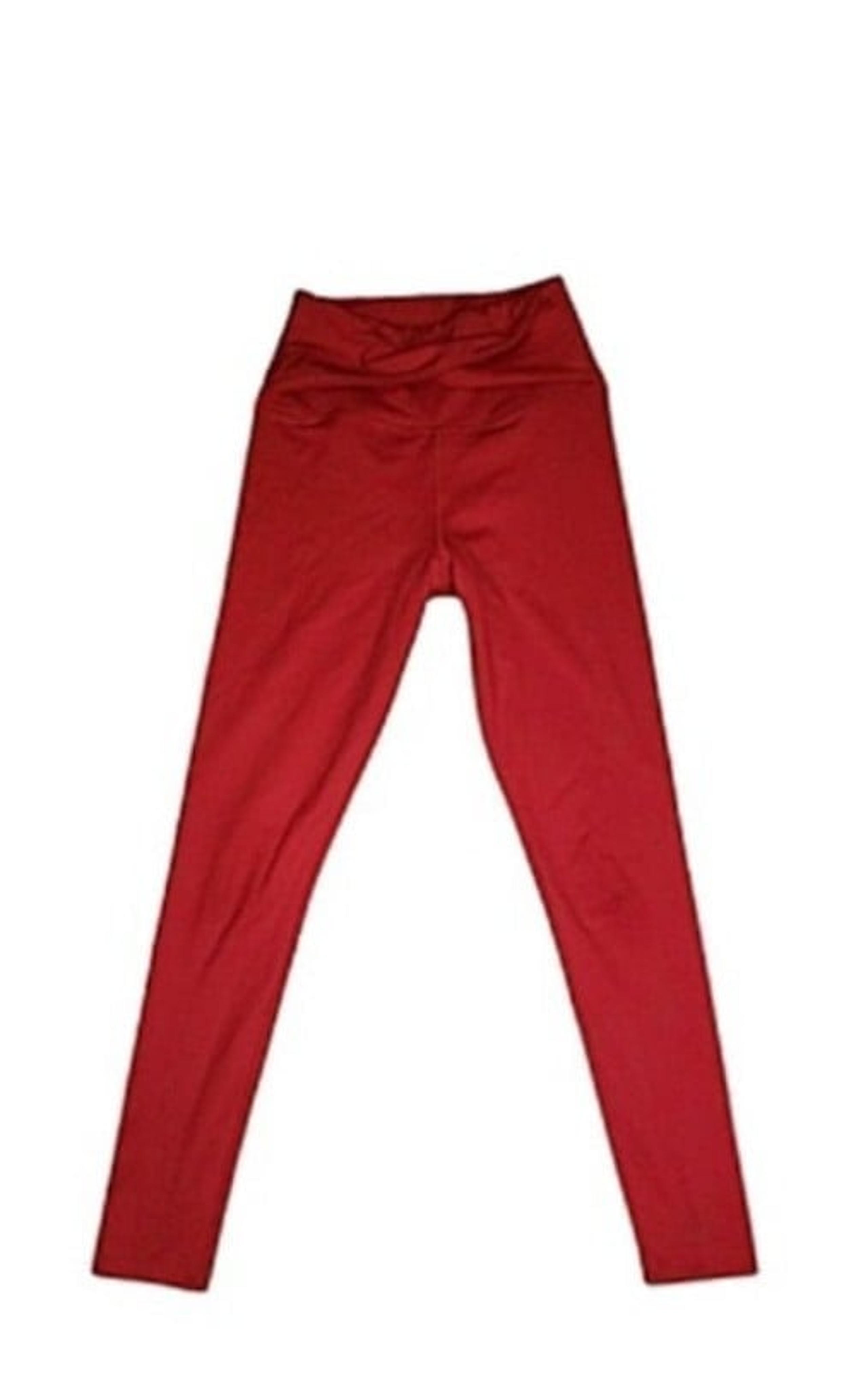 Women's Red fashion Nova Leggings size XS