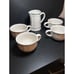 Pfaltzgraff - Heritage White - 1 Pitcher/ Tea Pot + Set of 4 Tea Cups ~ NO CHIPS