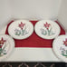MIKASA MAXIMA CAJ14 SUMMER SYMPHONY 10.75 inch Dinner Plates (4)
