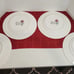MIKASA MAXIMA CAJ14 SUMMER SYMPHONY 10.75 inch Dinner Plates (4)