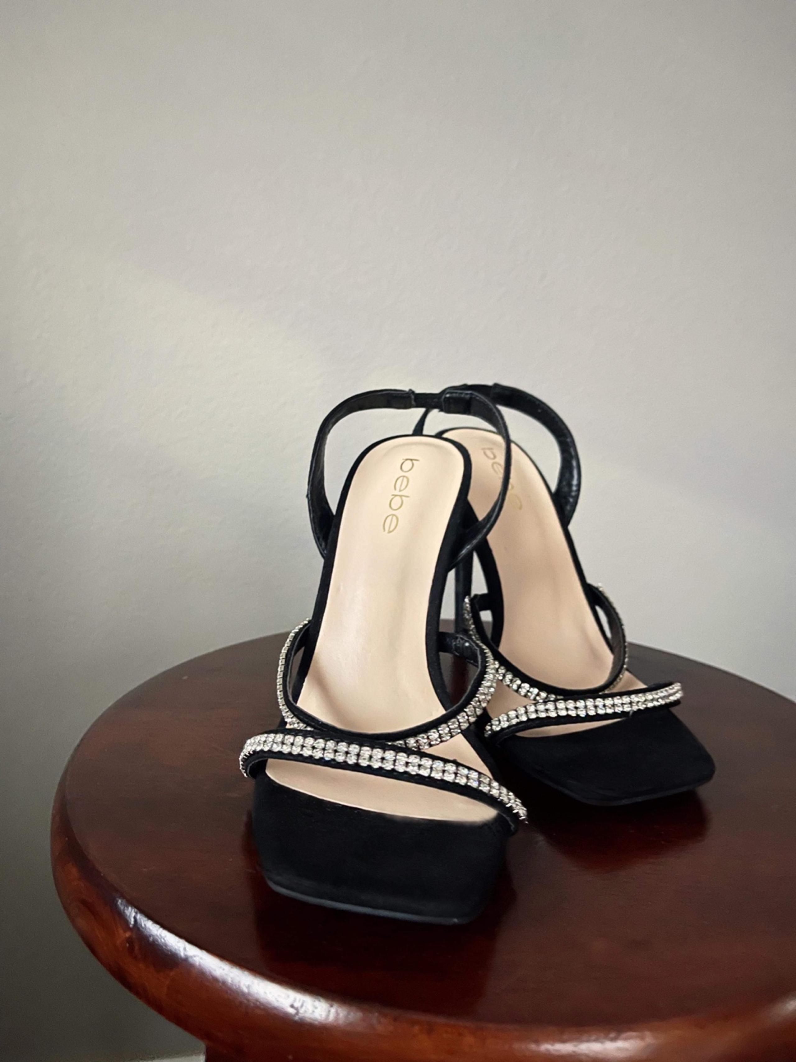 Bebe black heels