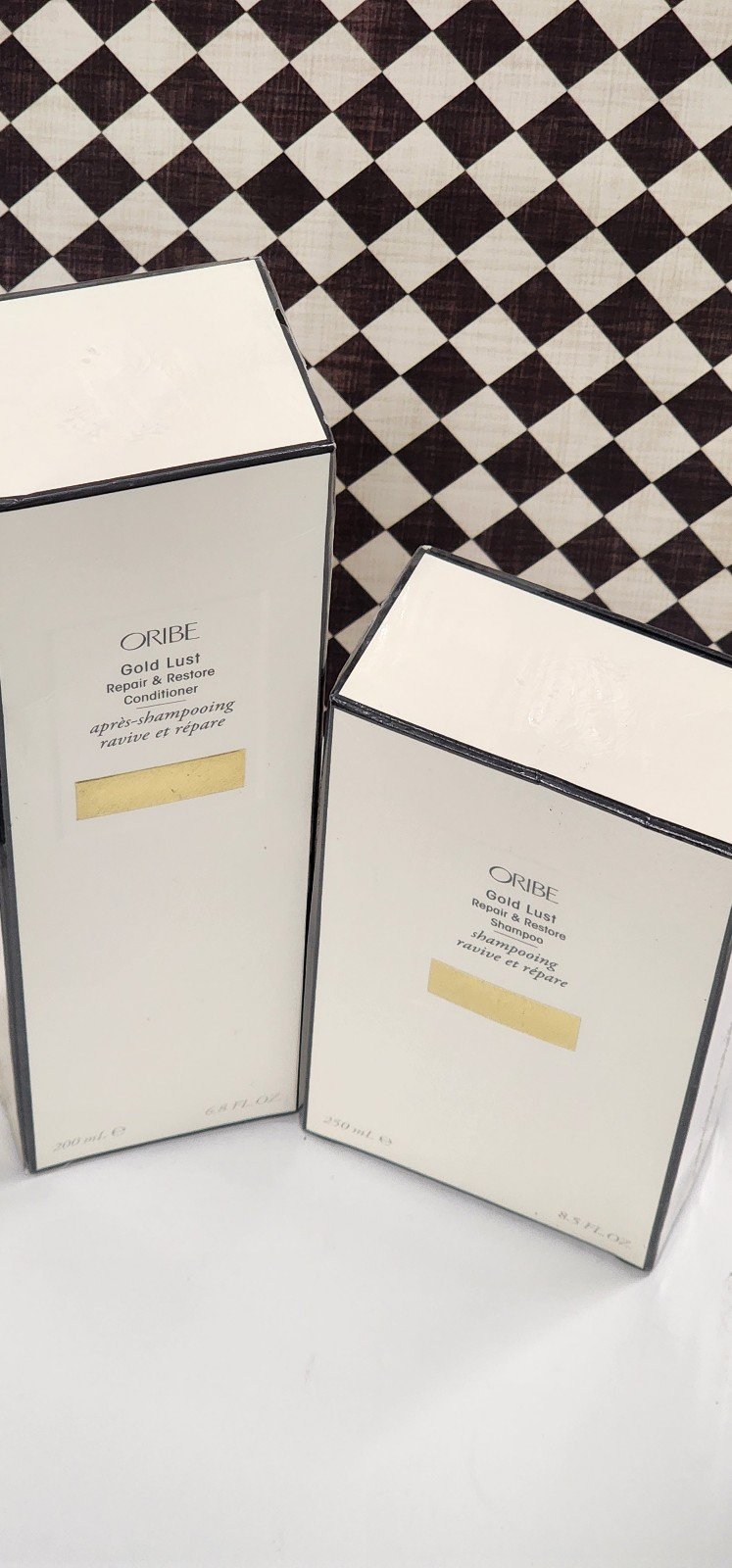 Oribe Gold lust repair and restore Shampoo and Conditioner - NIB