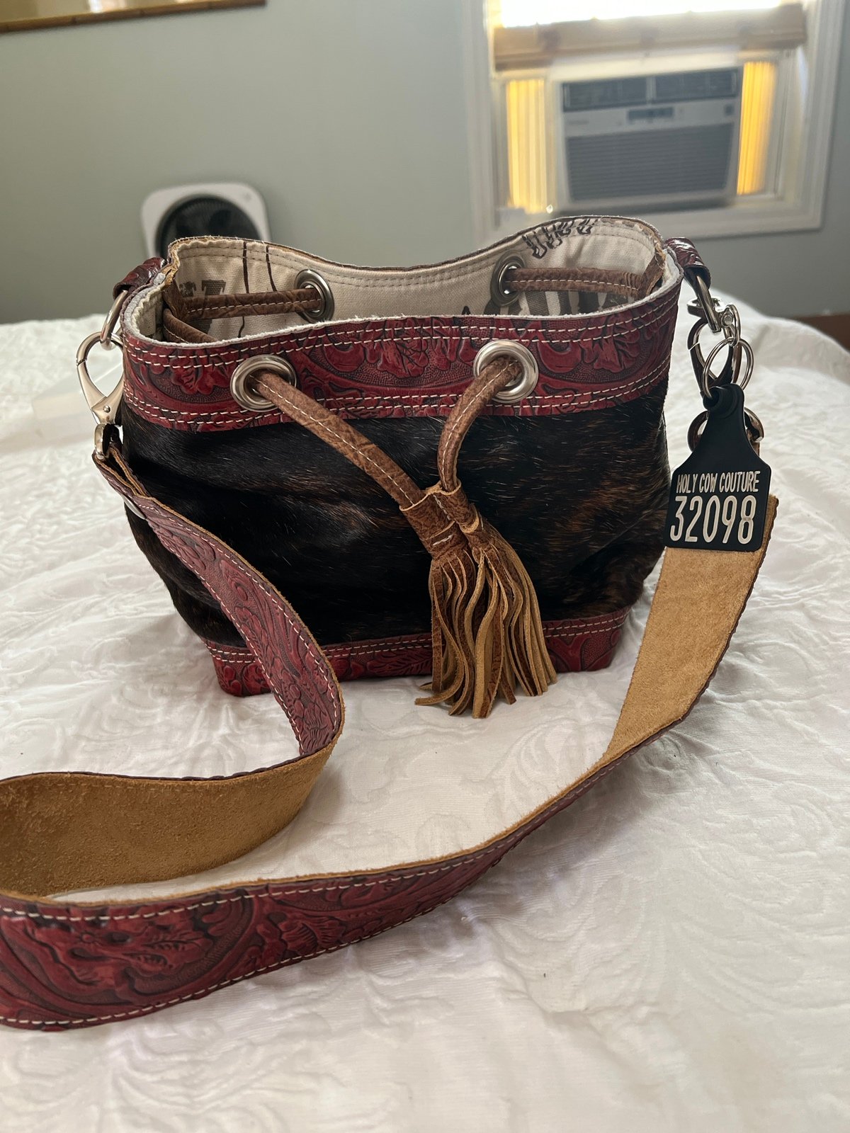 holy cow couture mini feed bucket