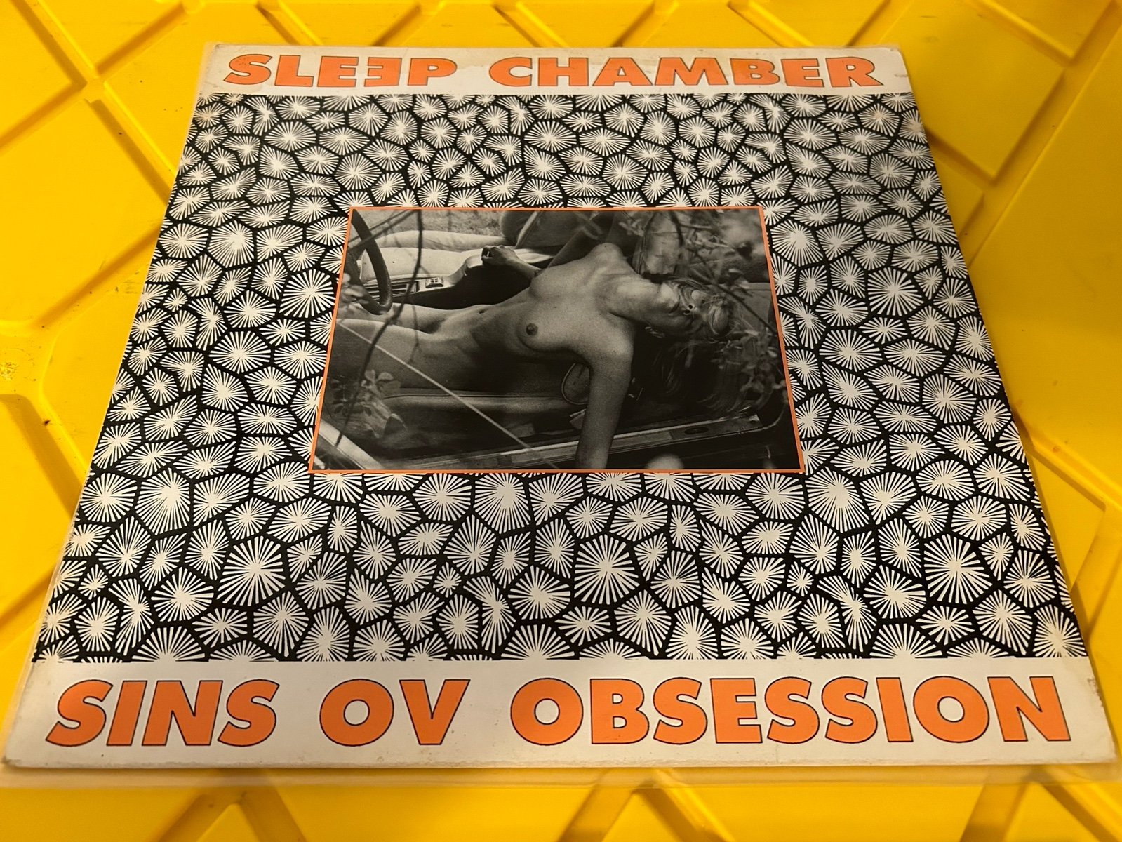Sleep Chamber “Sins Ov Obession” vinyl record German Import 1988 rare