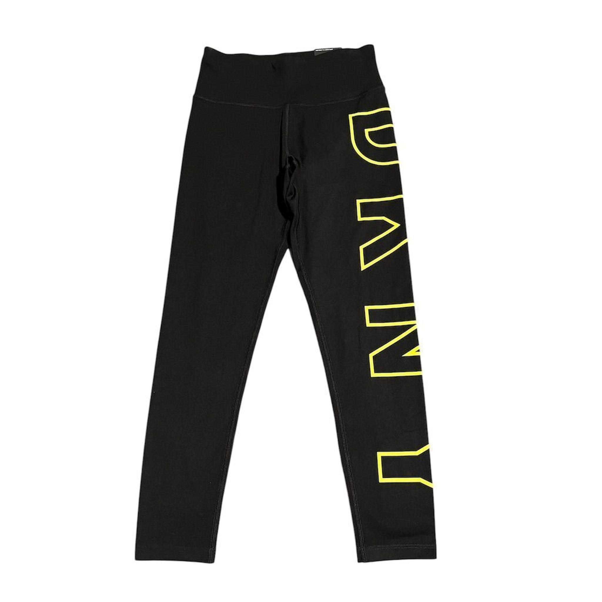 DKNY Leggings Sport Women's Size S High Waist Ankle Black Activewear Yoga Pants