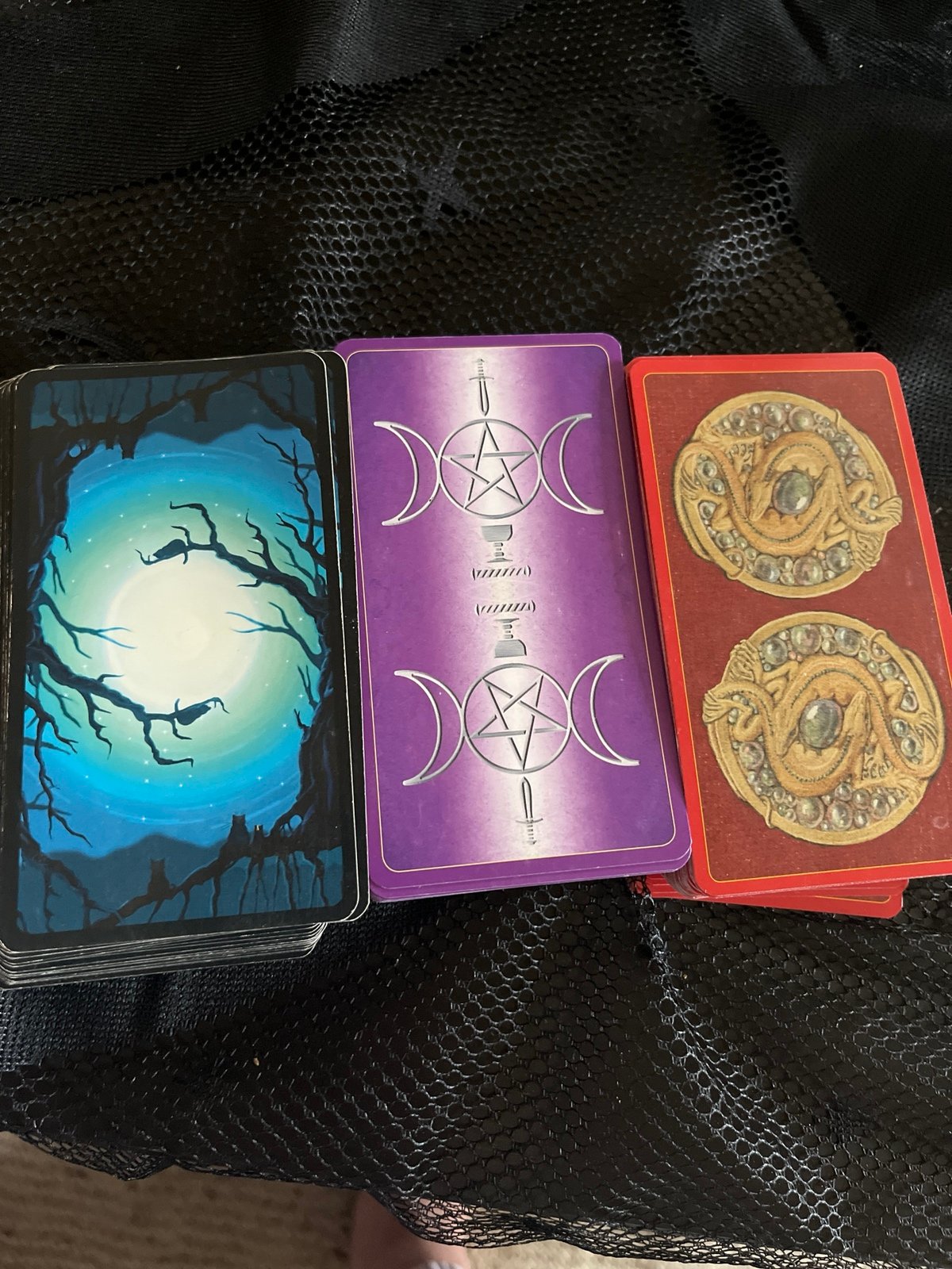 3 tarot decks used by High Priestess
