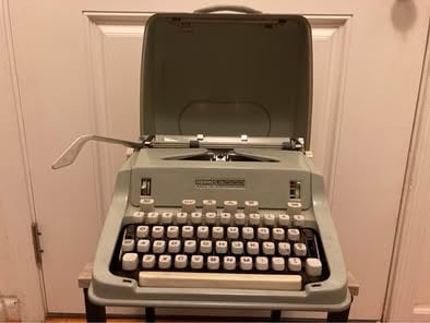 Hermes 3000 Typewriter (Made in Switzerland, 1968)
