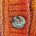 Anthropologie Maeve Hallie Space Dyed Cardigan Sweater Size Small Petite Orange