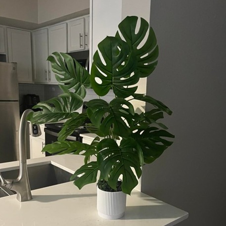 28 Fake Plants Large Artificial Monstera Faux Plants Indoor Tall