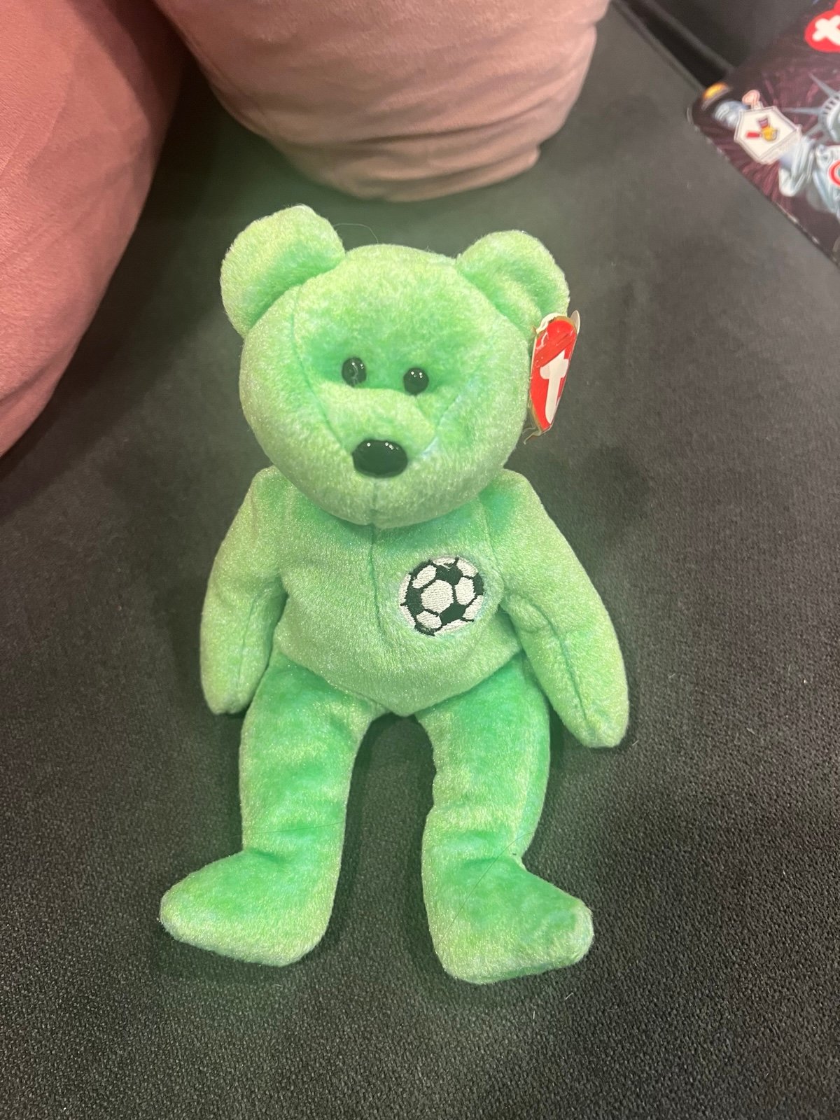 RARE Ty beanie baby kicks