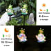 Garden Statues-Solar Garden Decor Lights-Solar Frogs- Outdoor Lawn