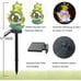 Garden Statues-Solar Garden Decor Lights-Solar Frogs- Outdoor Lawn