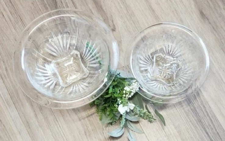 Vintage Hazel Atlas Depression Glass Nesting/Mixing Bowls Farmhouse Entertaining