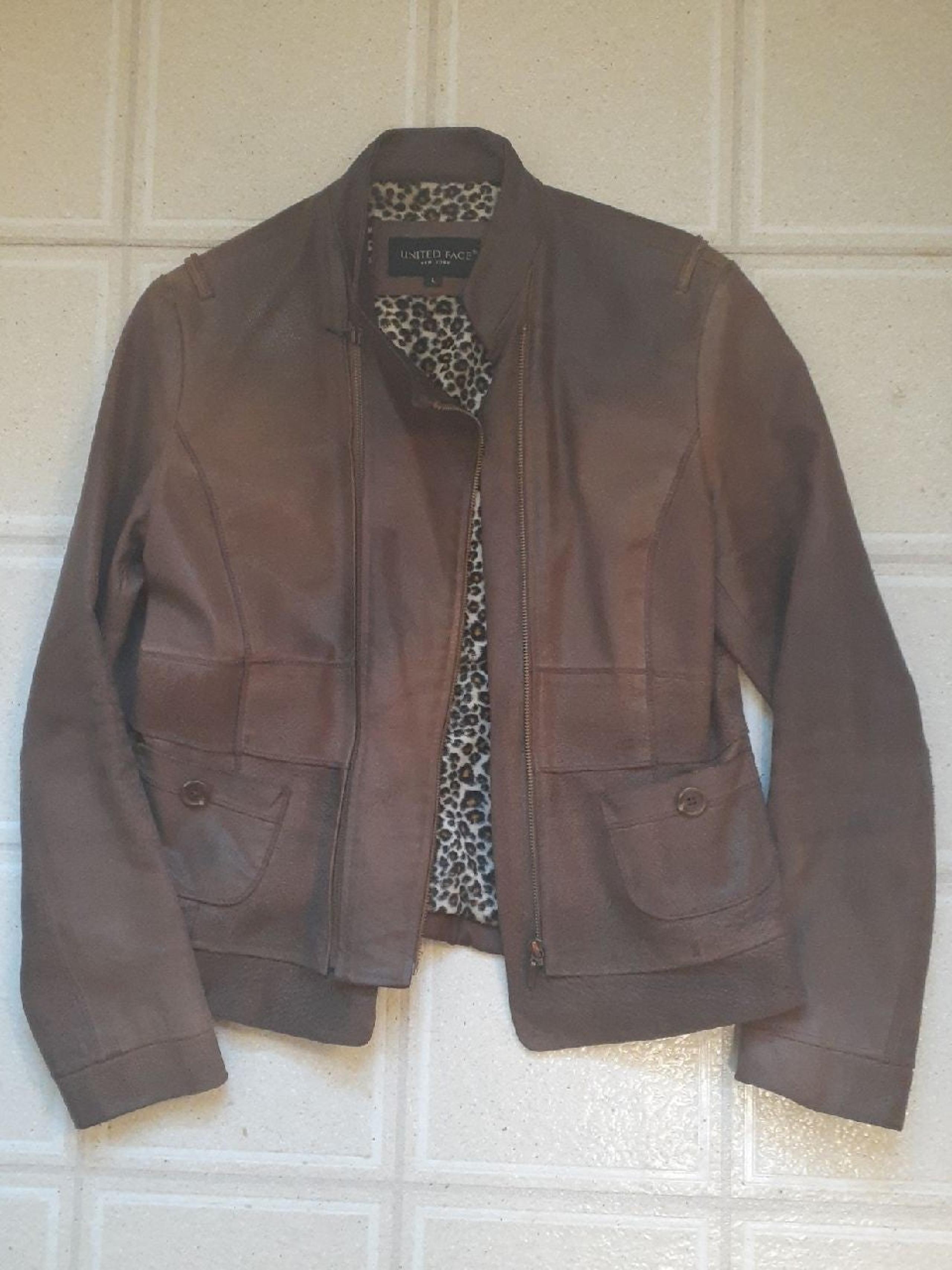 womens leather jacket