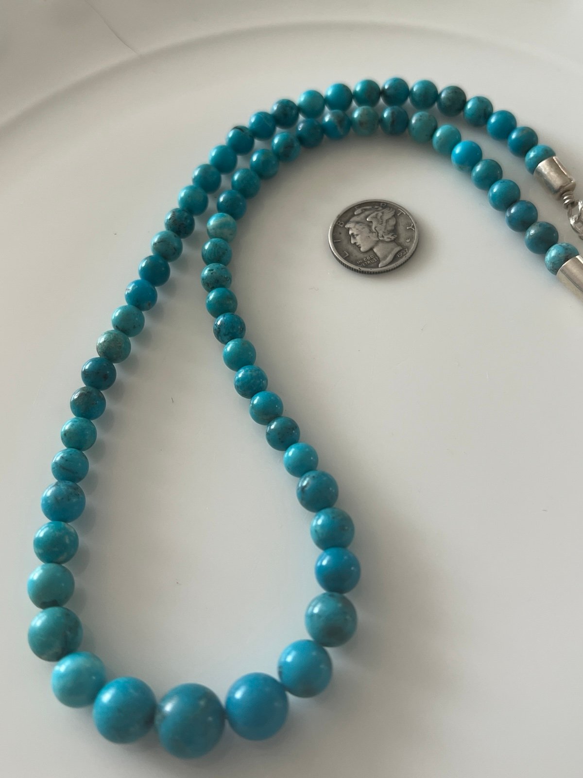 DTR Sterling & Turquoise Necklace