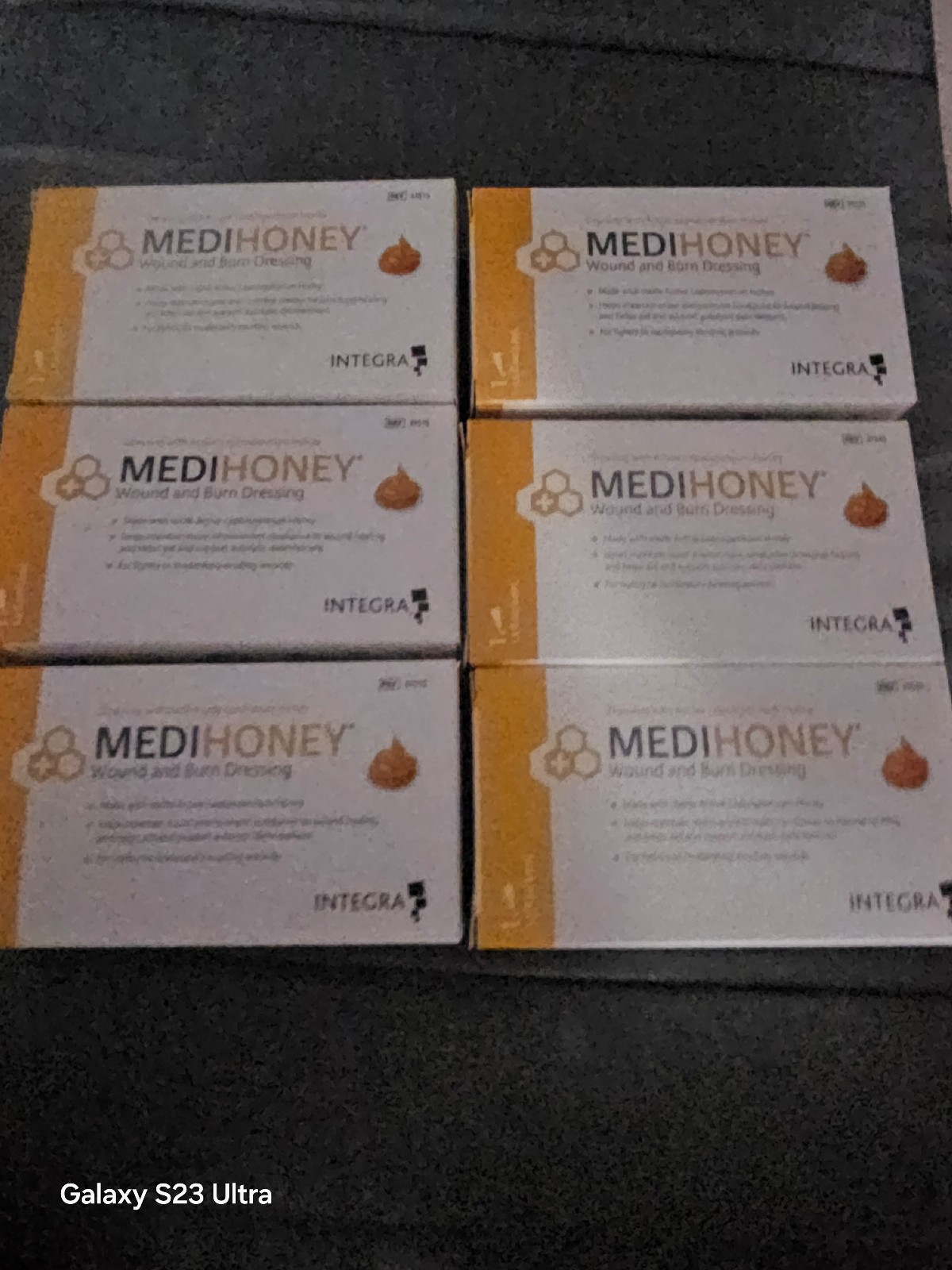 Medi honey for wounds and burns