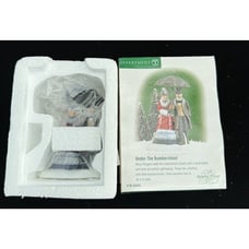 Dept 56 Under the Bumbershoot #58460 Dickens Village People Retired 2002 NIB!