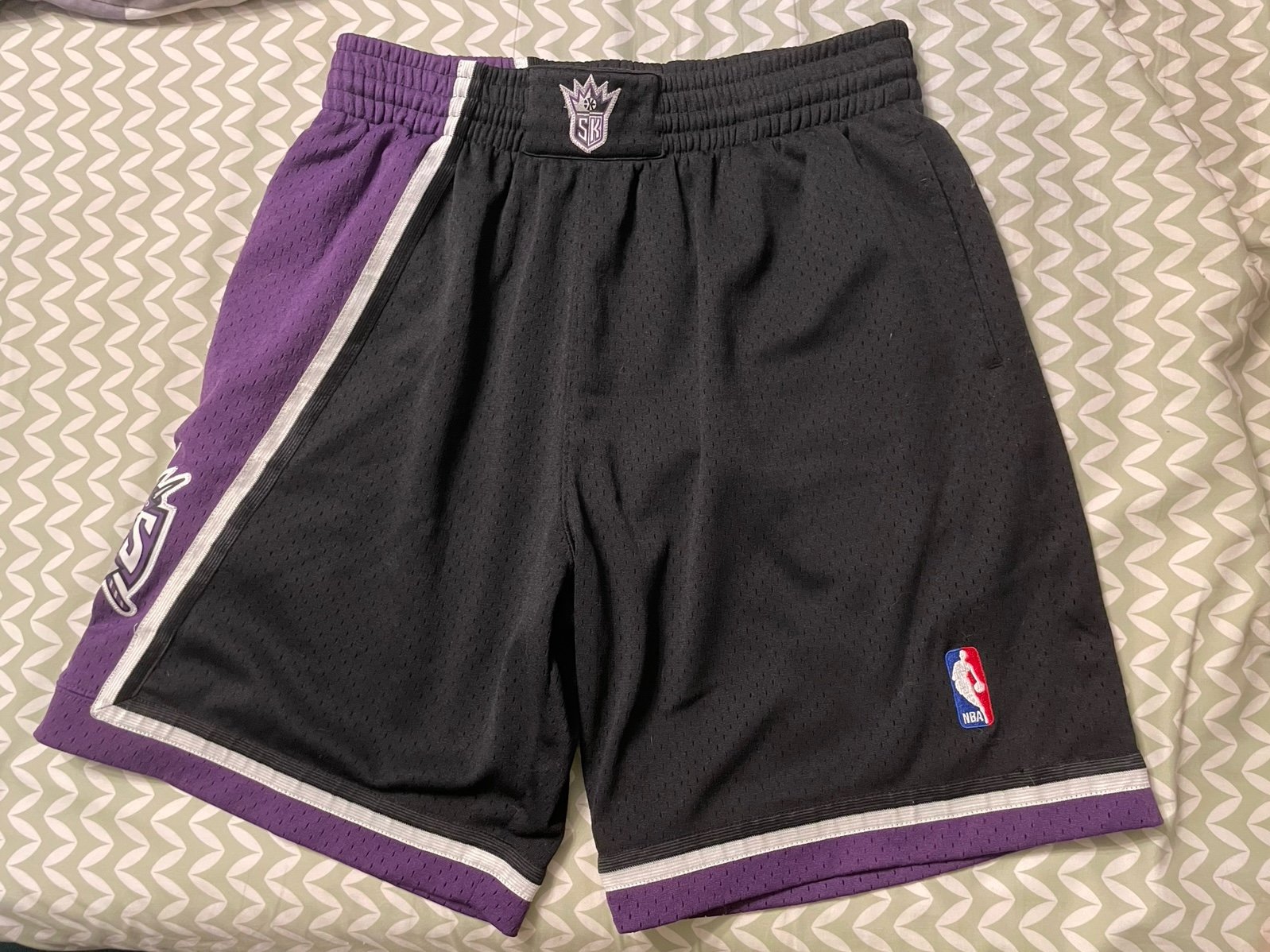 Sacramento Kings throwback shorts