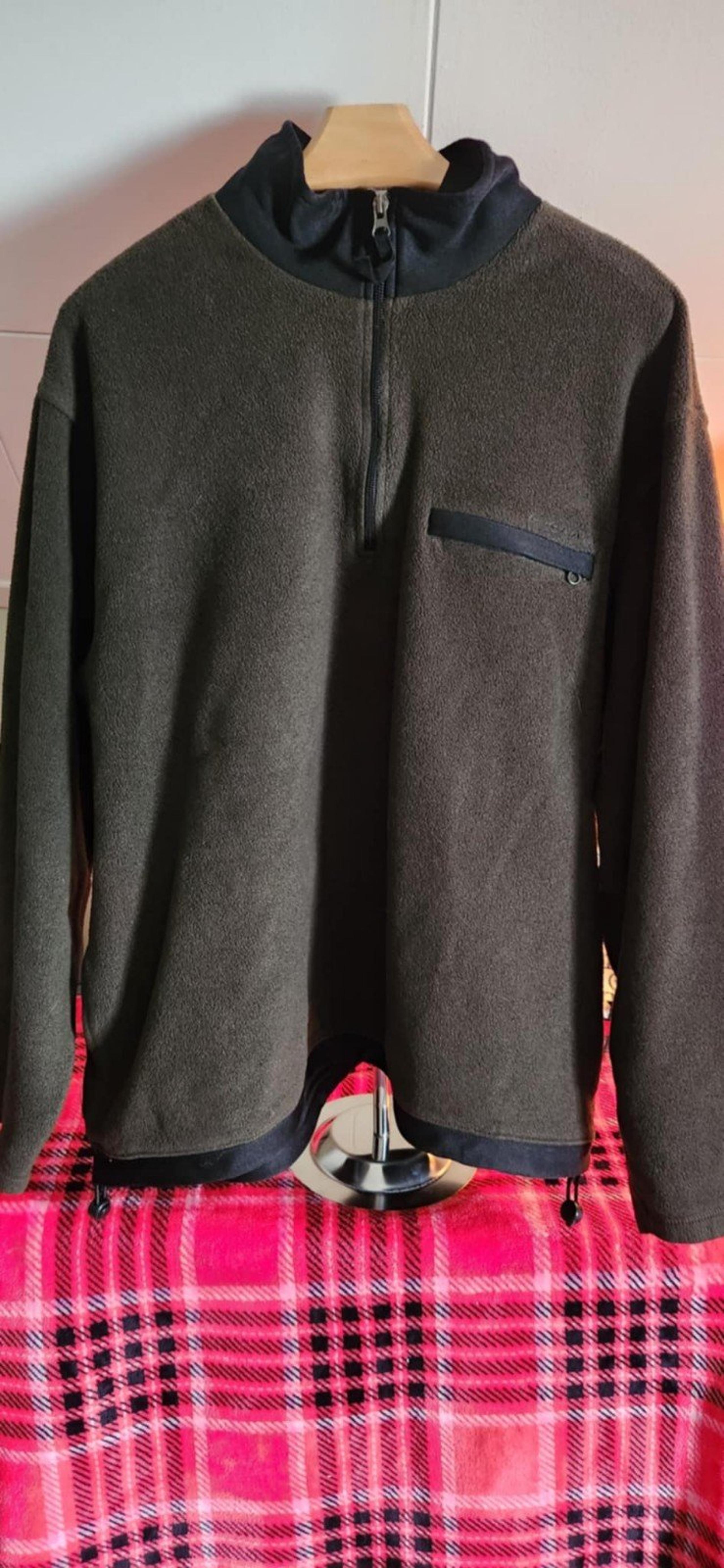 Old Navy mens Long Sleeve Olive Green Fleece Pullover Size XXL