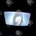 Sound-Activated Animated Spooky Skeleton TV