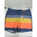 Patagonia Board Shorts Men 40x18 Current Blue Hydropeak Scallop Slim Fit Stretch
