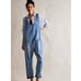 NWT Free People We The Free High Roller Jumpsuit Light Blue