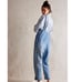 NWT Free People We The Free High Roller Jumpsuit Light Blue