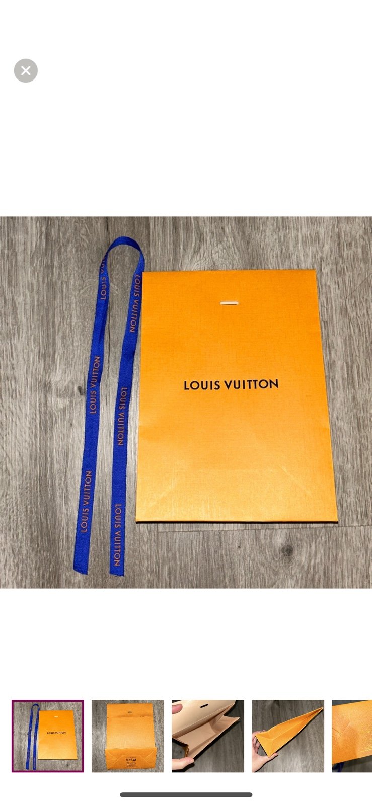Louis Vuitton small gif box