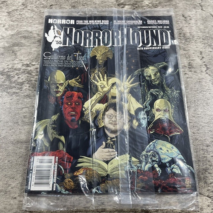 Horrorhound Magazine #55 Guillermo Del Toro 10th Anniversary Issue SEALED