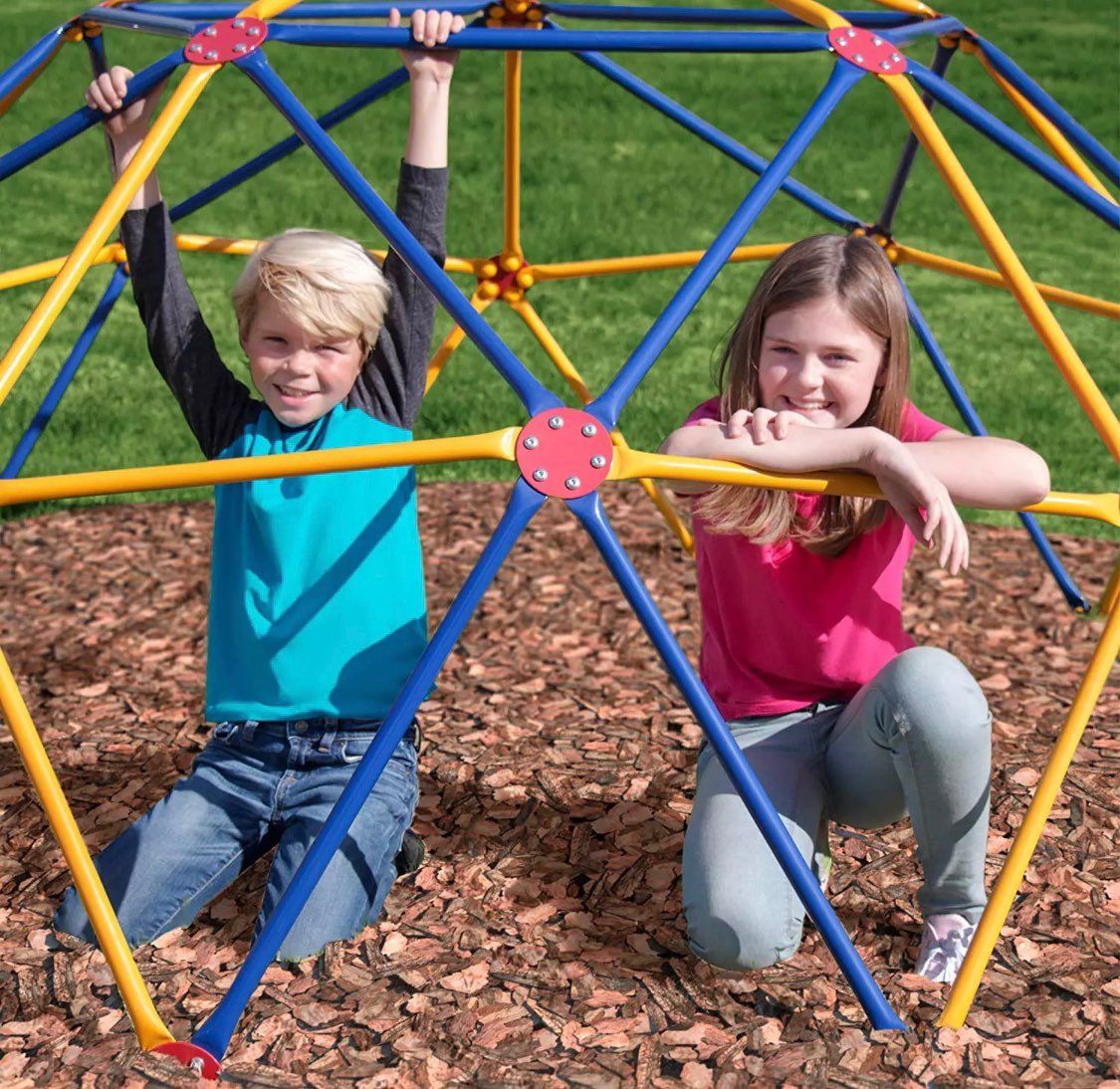 Easy Outdoor Space Dome Climber – Rust a