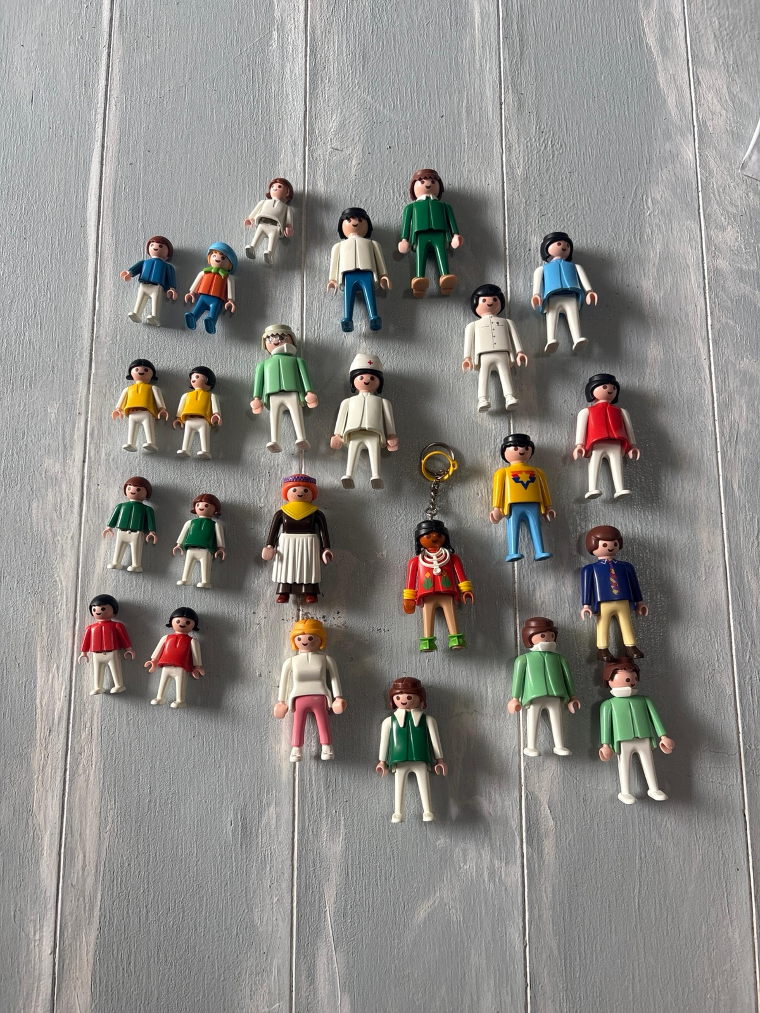 1974 1981 Geobra  playmobil figures people character vintage men women lot 25pcs