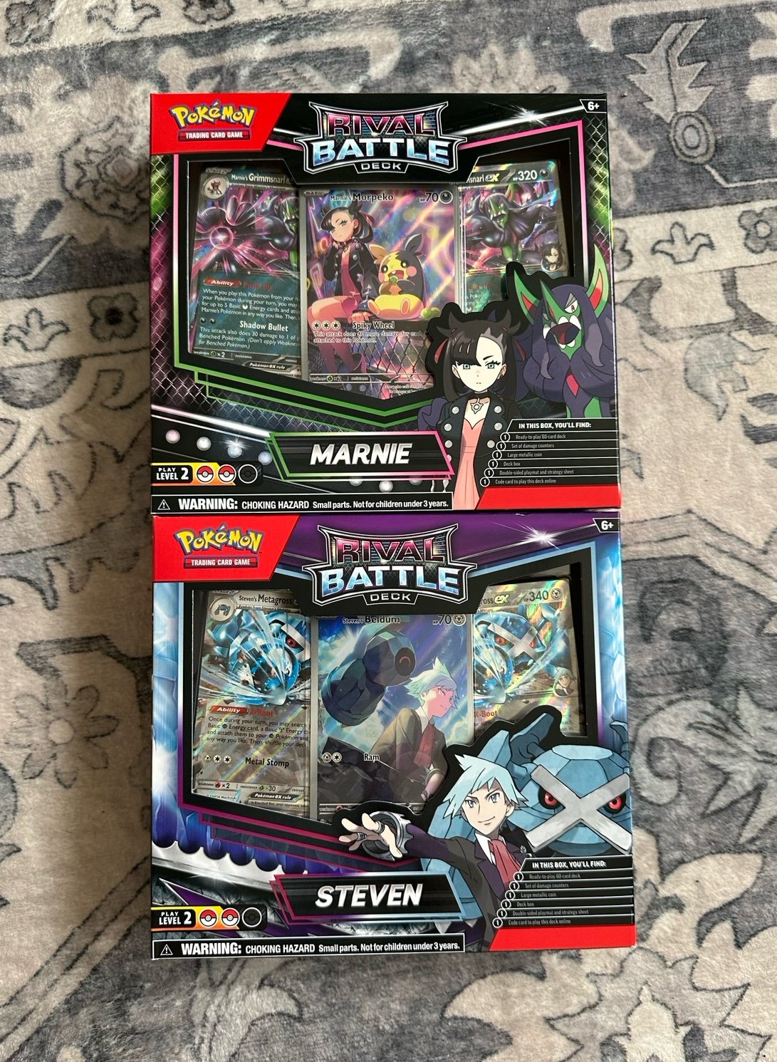 Pokemon TCG: Destined Rivals - Rival Battle Deck Marnie and Steven (Set of 2)