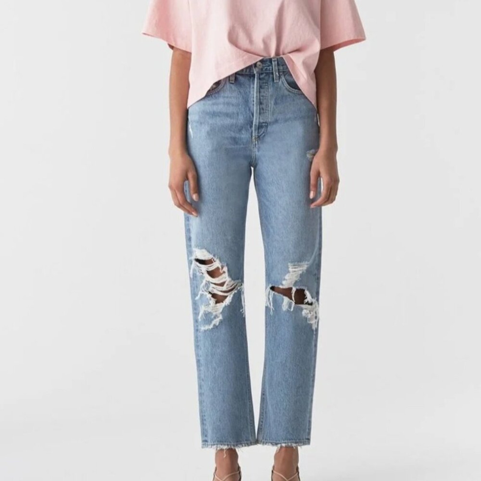 Agolde 90's Mid Rise Loose Fit Jeans