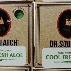 Dr. Squatch RARE og packaging COOL FRESH ALOE x2