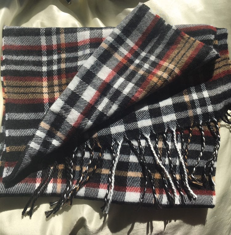 Long Cashmere Winter Scarf