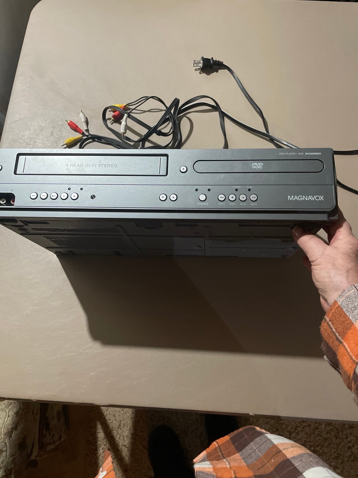 Magnavox dvd player/vcr player