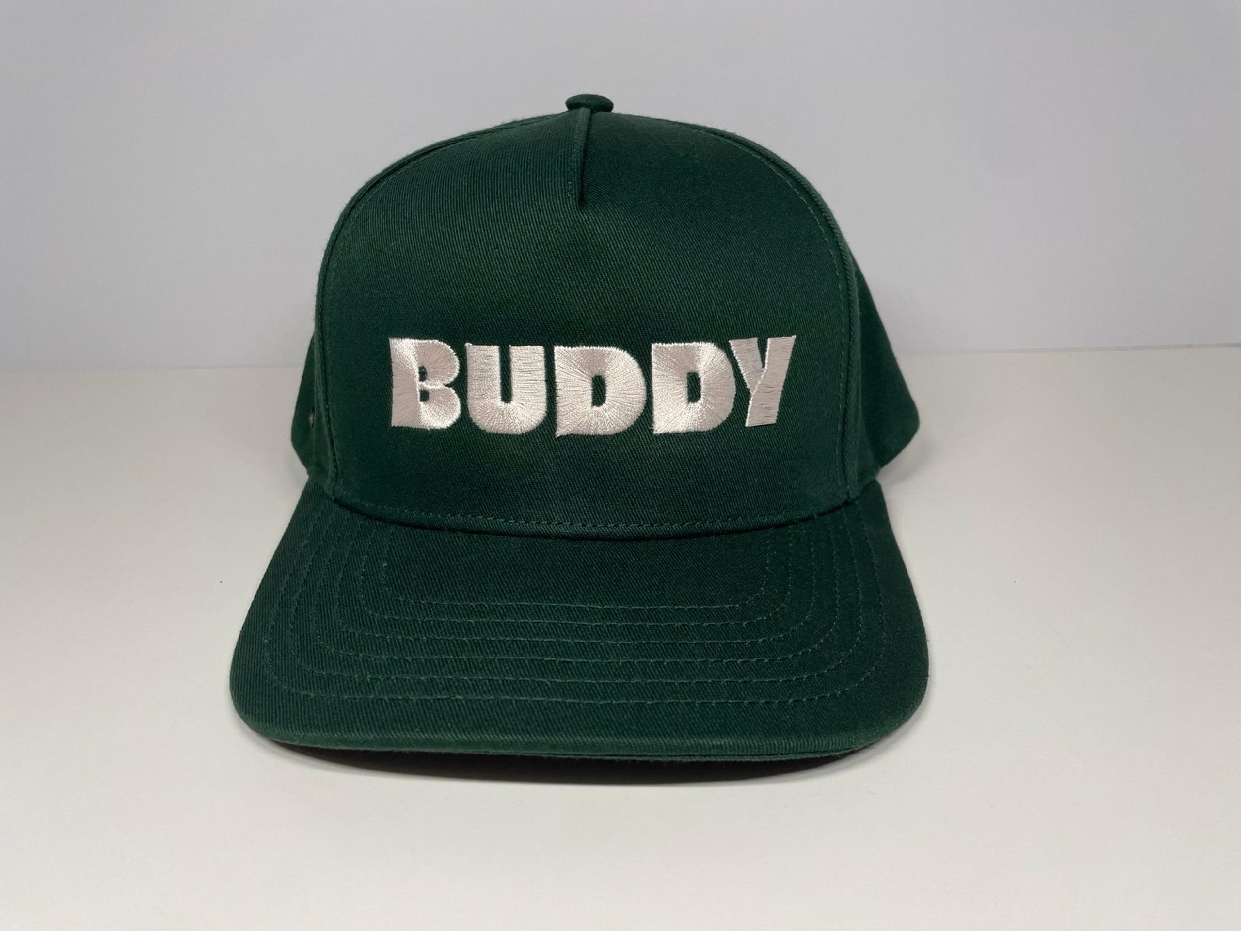 Green Buddy StrapBack Hat/Cap - by Uflex Headwear