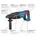 BOSCH GBH18V-26DN 18V 1 Brushless Cordless SDS Plus Bulldog Rotary Hammer -NEW!