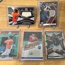2023 Panini Elite Extra Edition First Round Materials Relic Bryce Eldridge ++