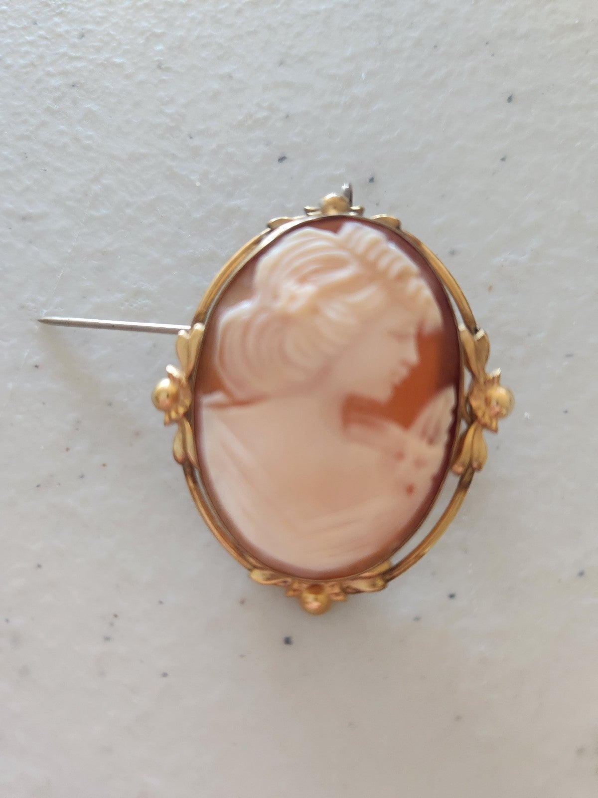 Antique Cameo Broach brooch