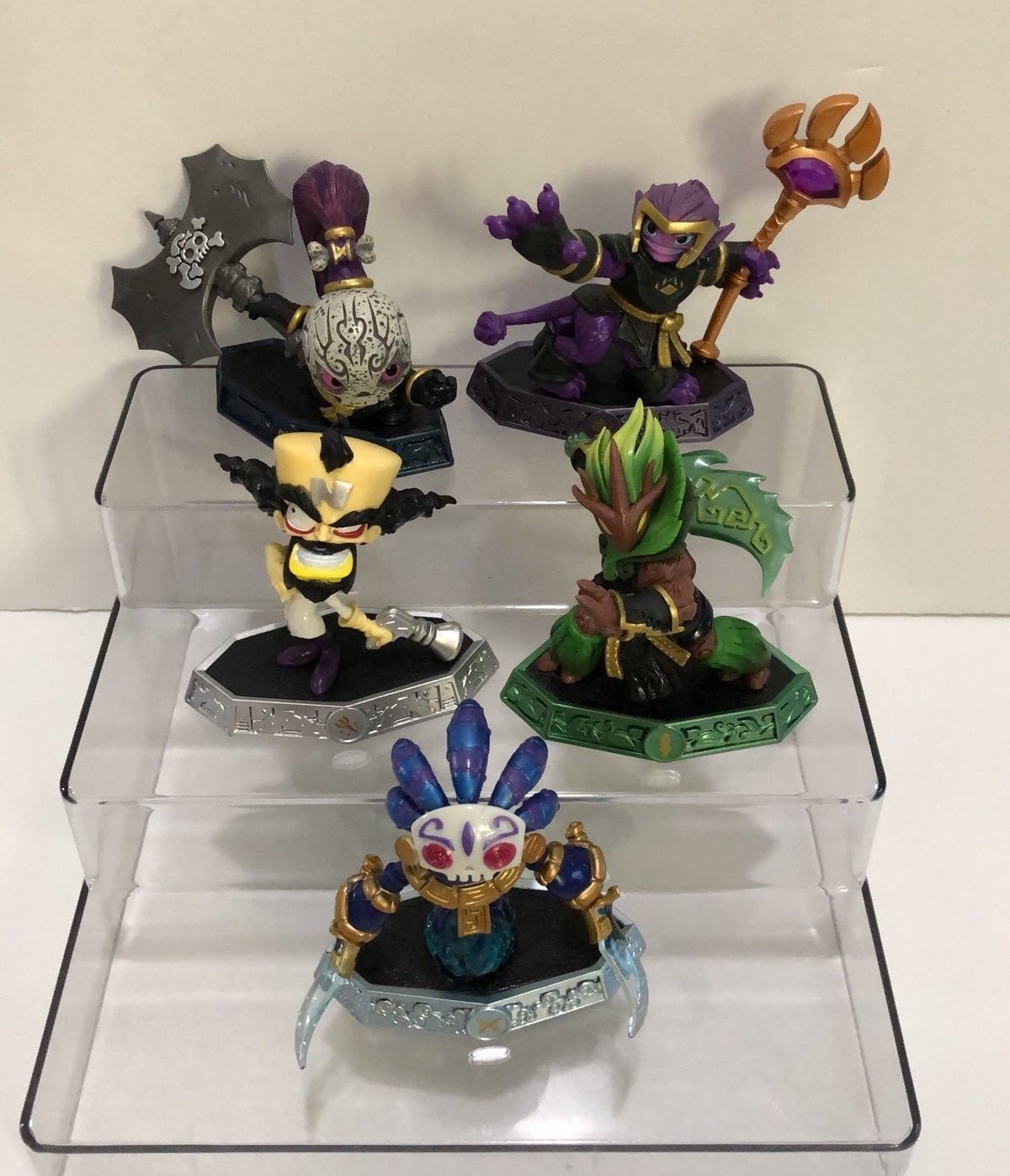 Skylanders Imaginators - Sensei - Ambush+bad juju+mysticat+chopscotch bundle lot