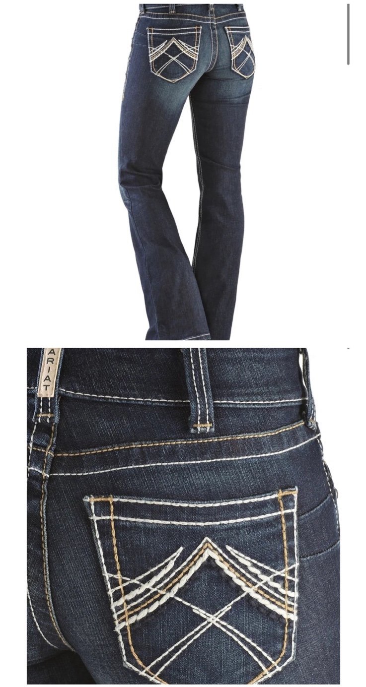 Ariat boot cut jeans