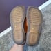 Vintage Dr Martens womens 7 brown leather chunky slide sandals y2k 90s