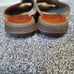 Vintage Dr Martens womens 7 brown leather chunky slide sandals y2k 90s