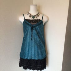 y2k Grunge Fairy Cami, Heisei Gal NANA itimi Mori Girl