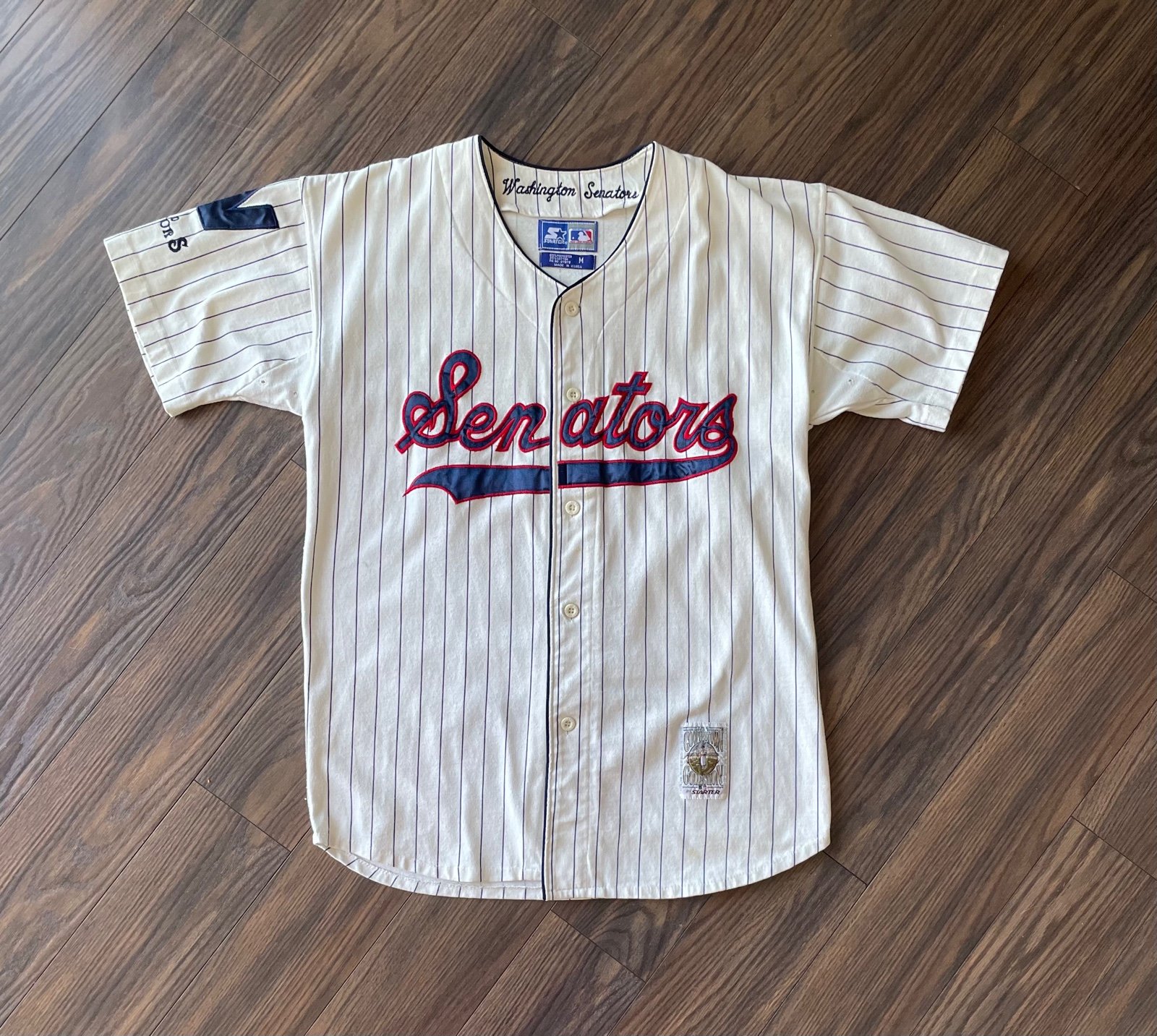 Vintage Washington Senators Starter Jersey M