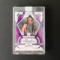 2024 Panini Flawless WWE Legends Amethyst Terry Funk GEM DIAMOND #/8