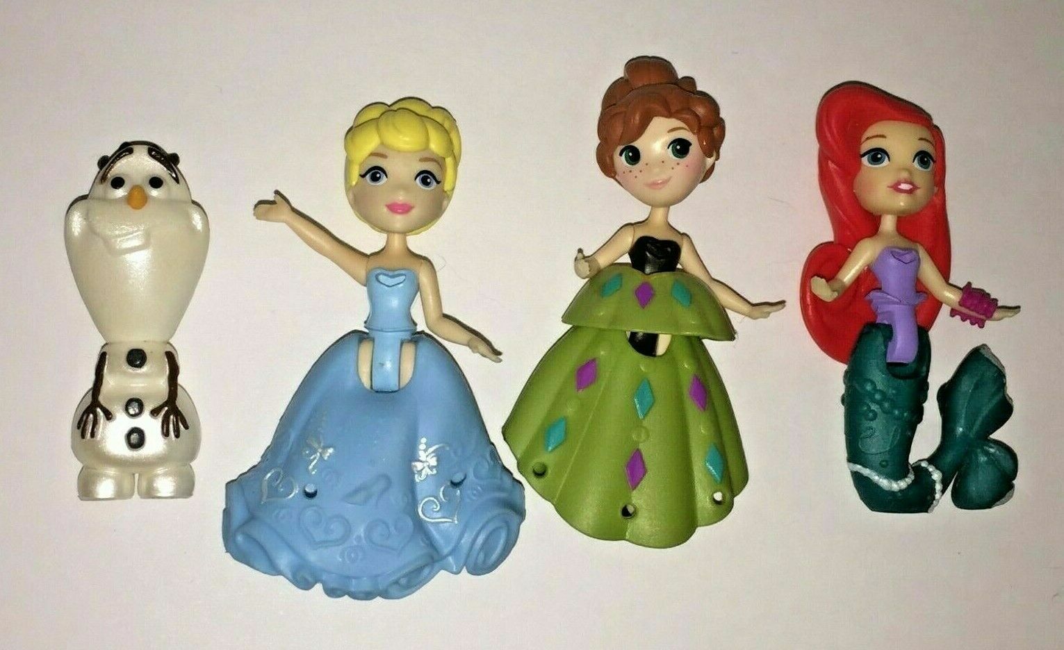 Huge Lot Polly Pocket Disney Princess Dolls & Coach Carriage-+ More